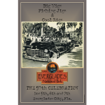 Everglades National Park 50th anniversary poster.