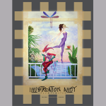 Illustration Alley, Inc. promotional poster of mural art.