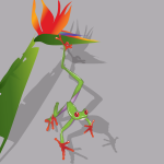 green tree frog